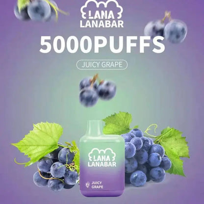 SGVape-LANABAR-JUICY-GRAPE-LANA